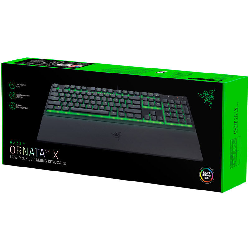 Oversikt over Razer Ornata V3 X gamingtastatur