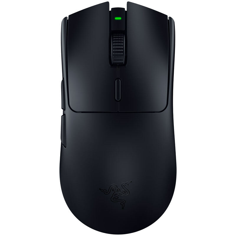 Detalj av Razer Viper V3 HyperSpeed trådløs gamingmus knappene
