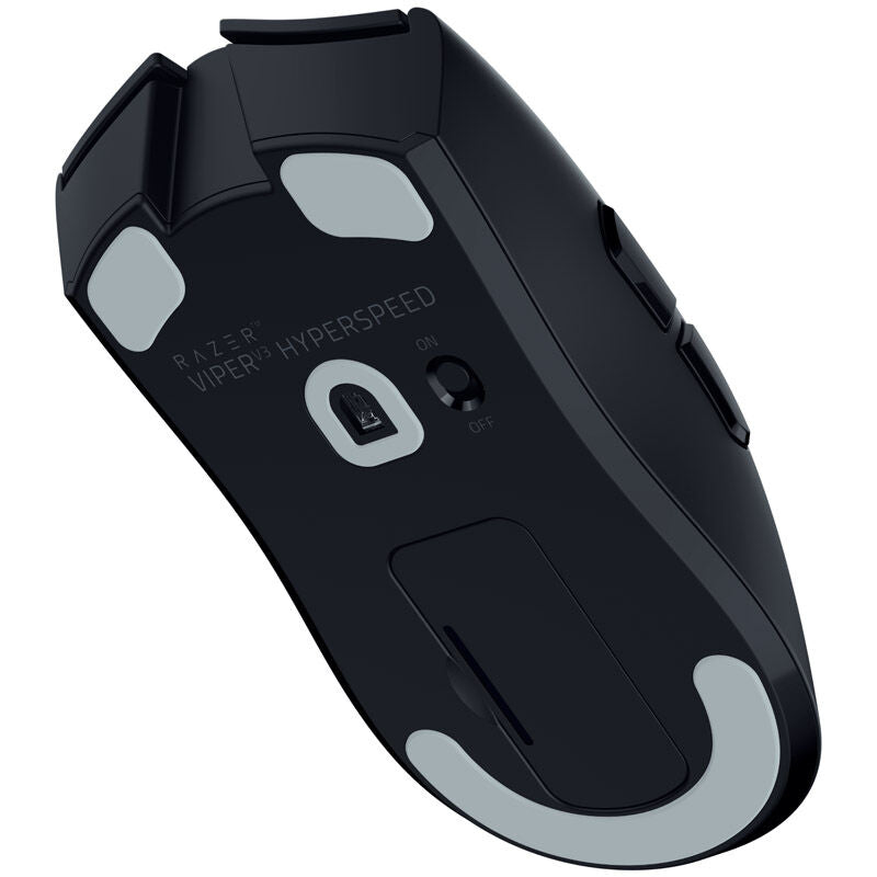 Nærbilde av Razer Viper V3 HyperSpeed trådløs gamingmus sensor
