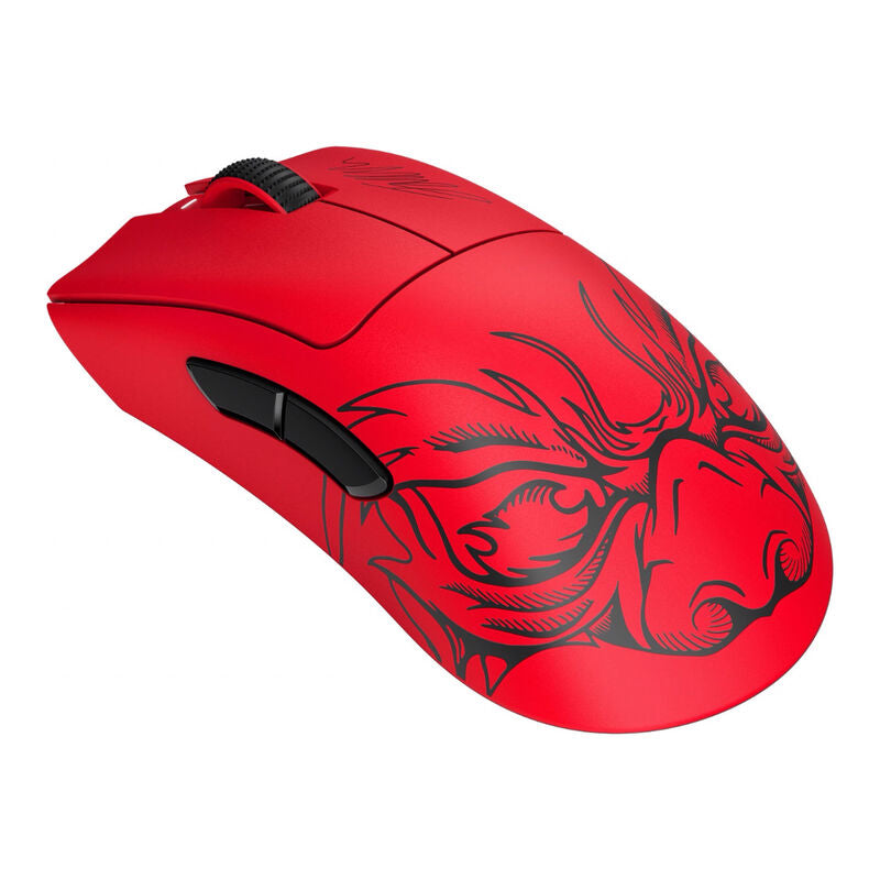 Razer Viper V3 Pro Faker Edition trådløs gamingmus 35K DPI rød detalj