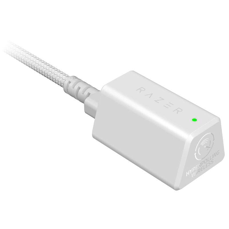 Razer Viper V3 Pro trådløs gamingmus hvit sideknapper