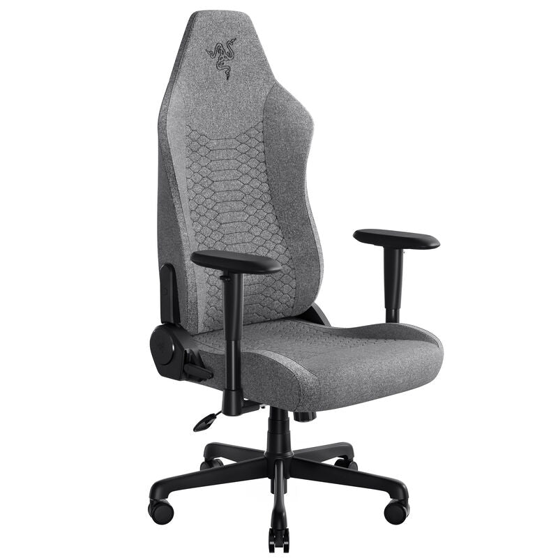 Razer Iskur V2 X gamingstol stoff 2D-armlener svart forfra