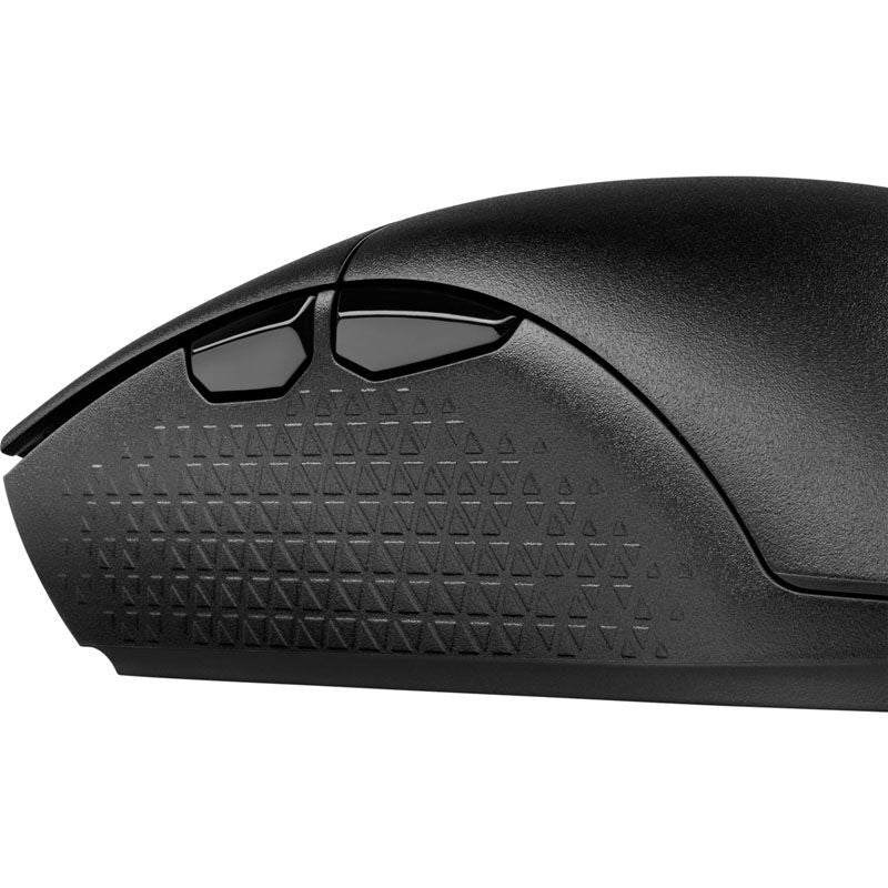 RGB-belysning på Corsair Katar PRO XT kablet gamingmus scrollhjul