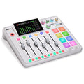 Rode Rodecaster Pro II audioproduksjonsstudio hvit forfra