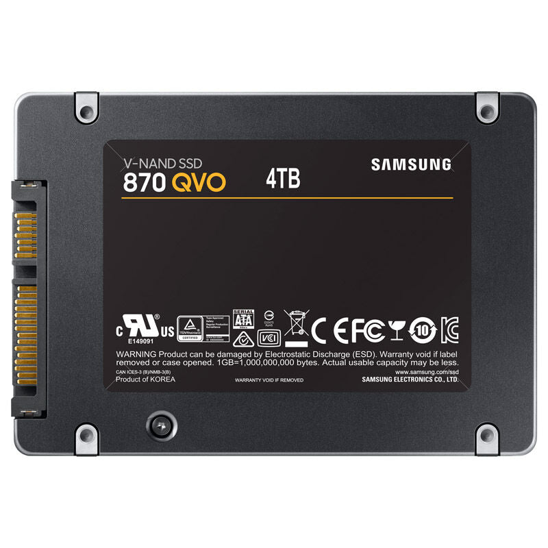 Samsung 870 QVO 2,5" SATA SSD 4 TB produktbilde