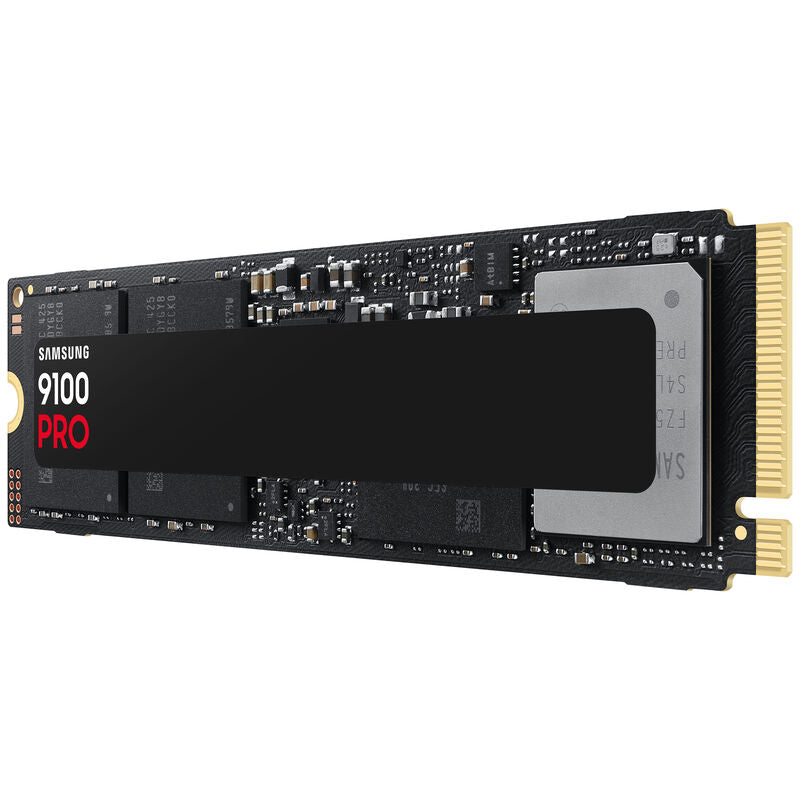 Detalj av Samsung 9100 PRO NVMe SSD 1 TB PCIe 5.0 M.2