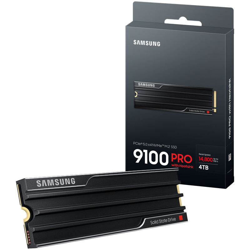 Samsung 9100 PRO NVMe SSD 4 TB PCIe 5.0 M.2 foran