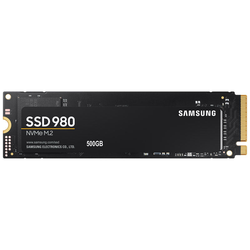 Samsung 980 NVMe SSD PCIe 3.0 M.2 2280 500 GB montert i PC