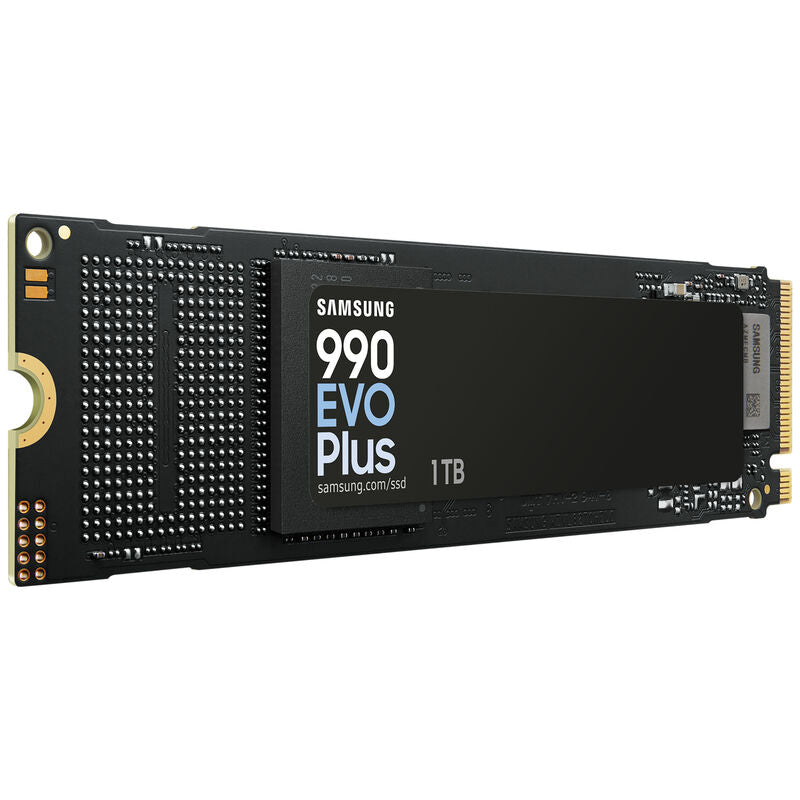 Samsung 990 Evo Plus NVMe SSD 1 TB PCIe bakside
