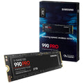 Samsung 990 PRO NVMe SSD 2 TB PCIe 4.0 M.2 forfra