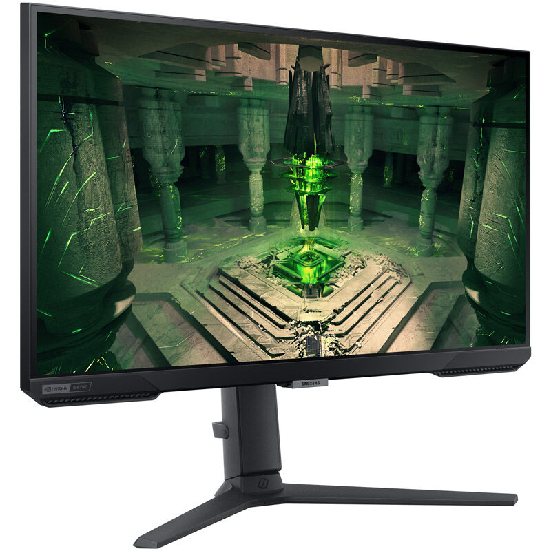 Samsung Odyssey G4 G40B 27 tommer gamingskjerm forfra