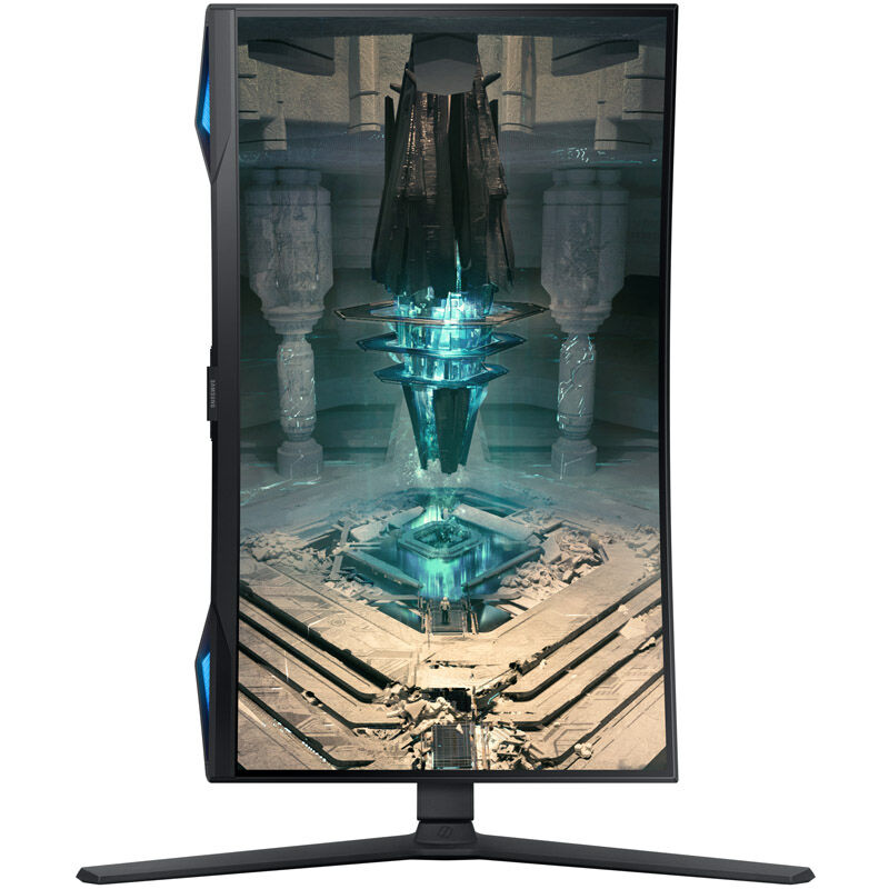 Samsung Odyssey G6 G65B curved gamingskjerm detalj av skjerm
