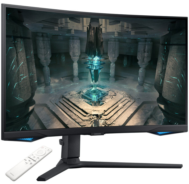 Samsung Odyssey G6 G65B curved gamingskjerm forfra