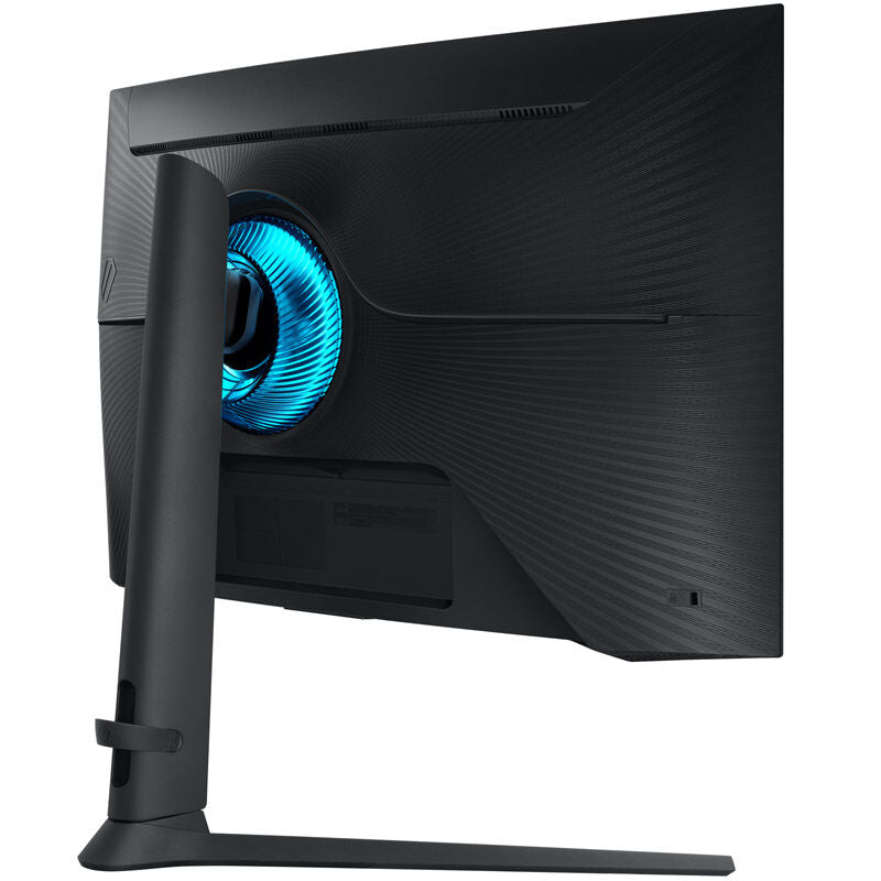 Samsung Odyssey G6 G65B curved gamingskjerm tilkoblingsporter