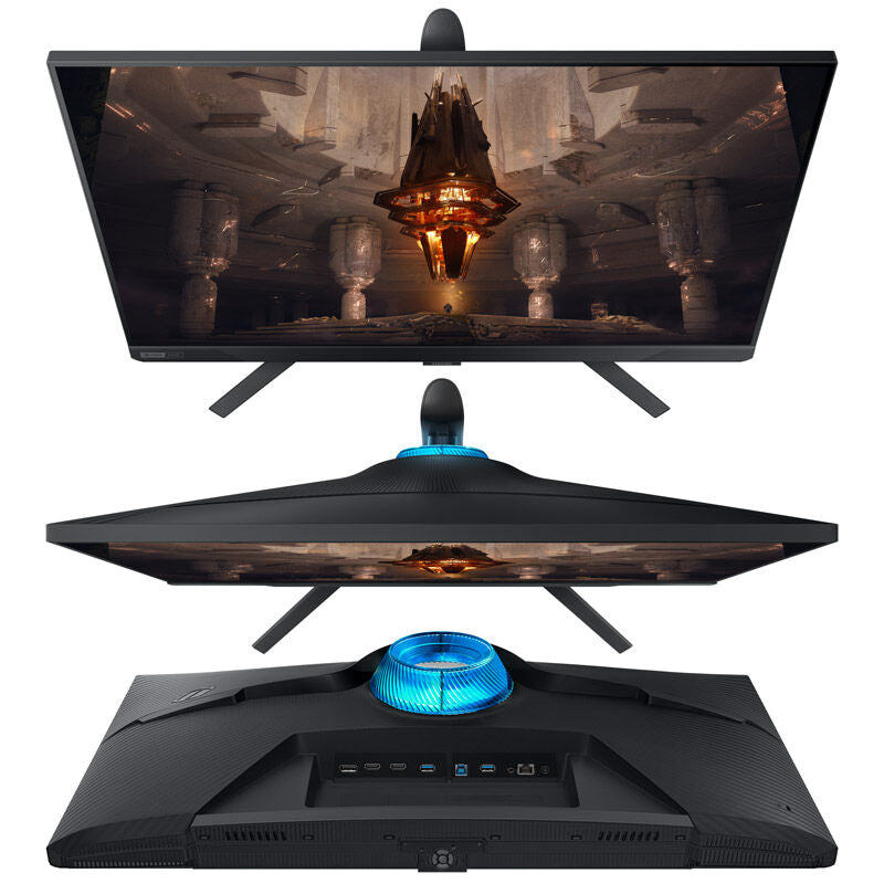 Samsung Odyssey G7 G70B 32" 4K gamingskjerm sideprofil