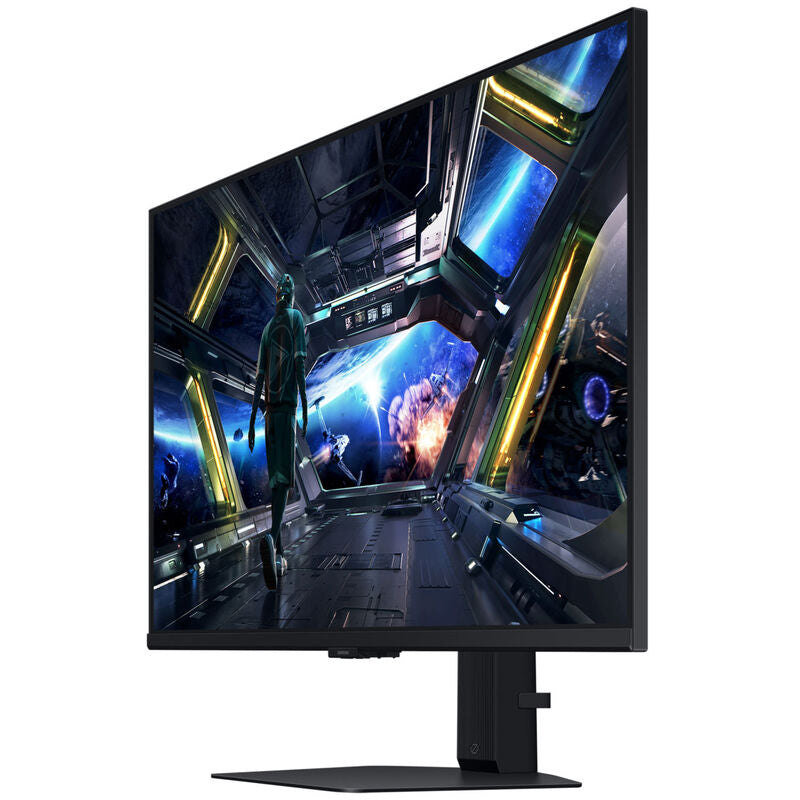 Samsung Odyssey G7 G70D gamingskjerm 32" detalj av skjermkant