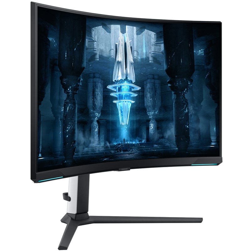 Samsung Odyssey Neo G8 G85NB 32" 4K gamingskjerm forfra