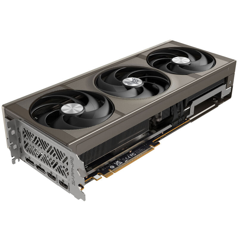 Sapphire Nitro+ Radeon RX 9070 Gaming OC grafikkort bakside