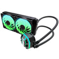Sapphire Nitro+ S240-A AIO vannkjøling 240 mm ARGB svart forfra