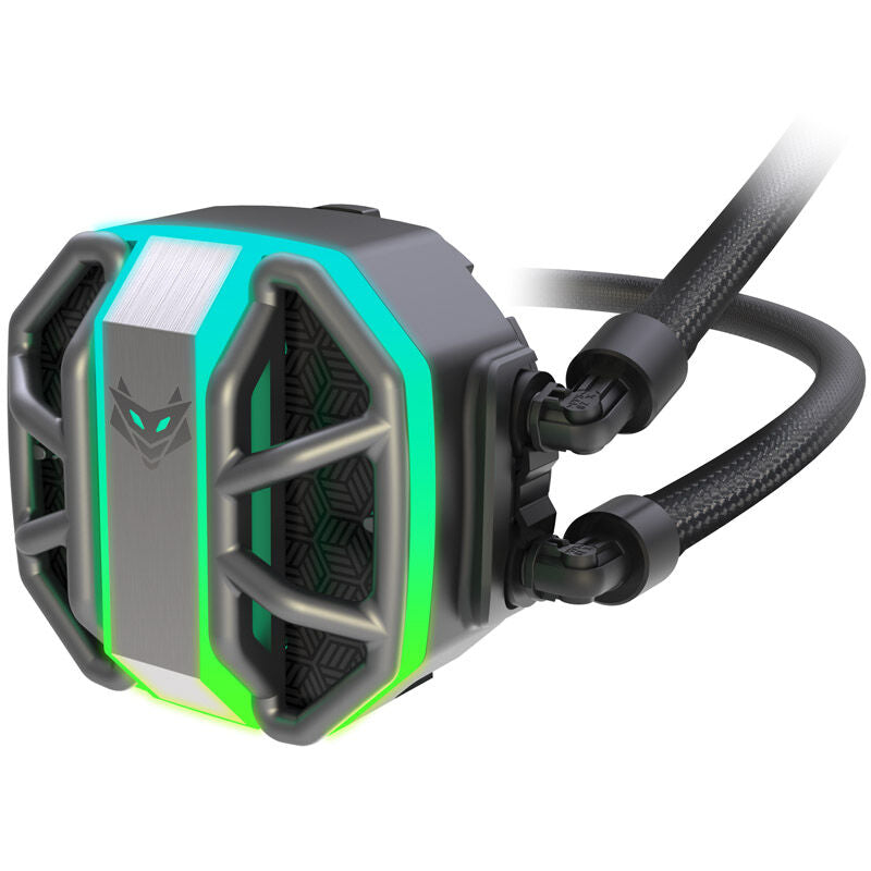 Sapphire Nitro+ S240-A AIO vannkjøling med to 120 mm vifter
