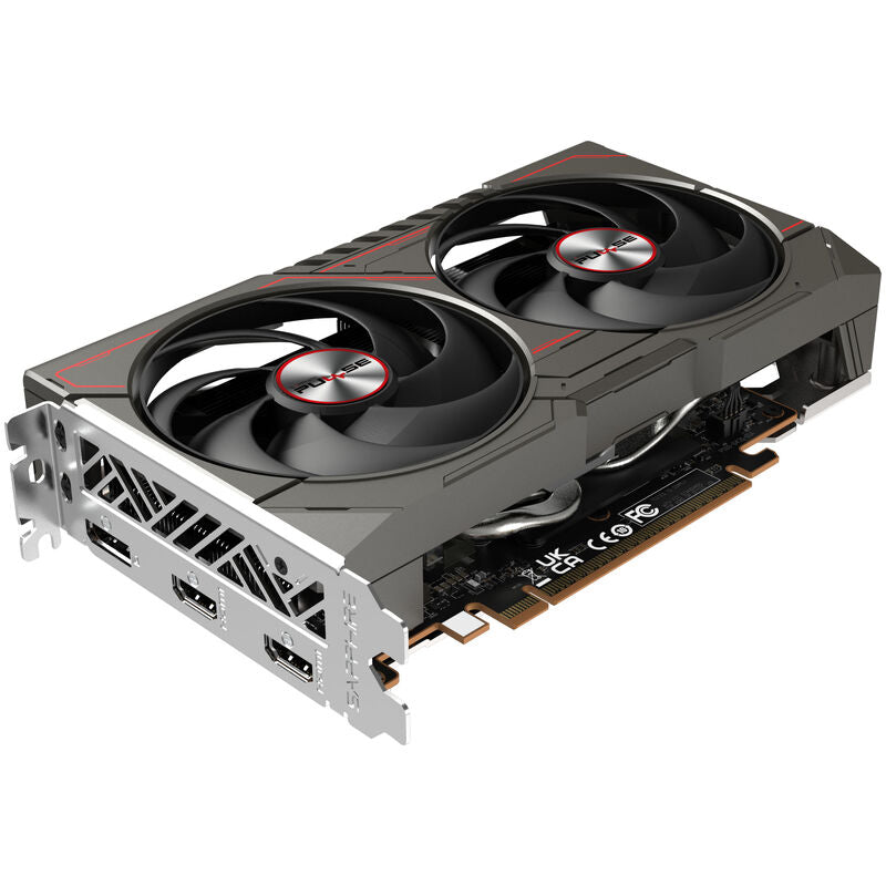 Sapphire Pulse RX 9060 XT Gaming grafikkort bakside