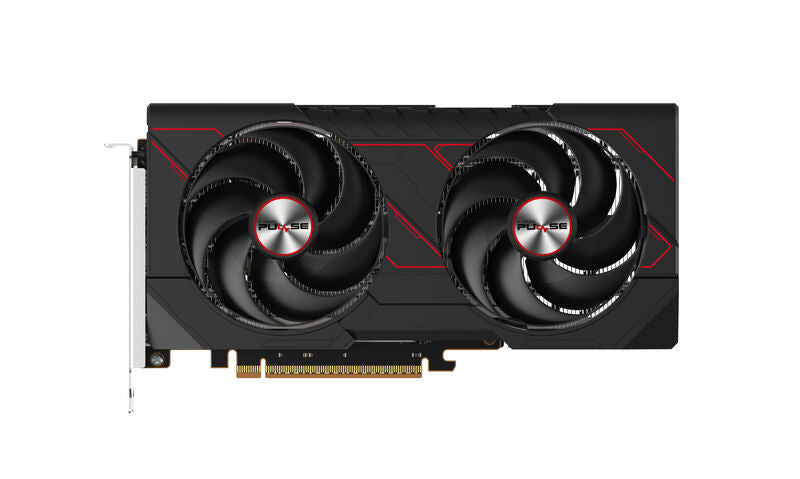 Sapphire Pulse RX 9060 XT Gaming OC grafikkort montert i PC