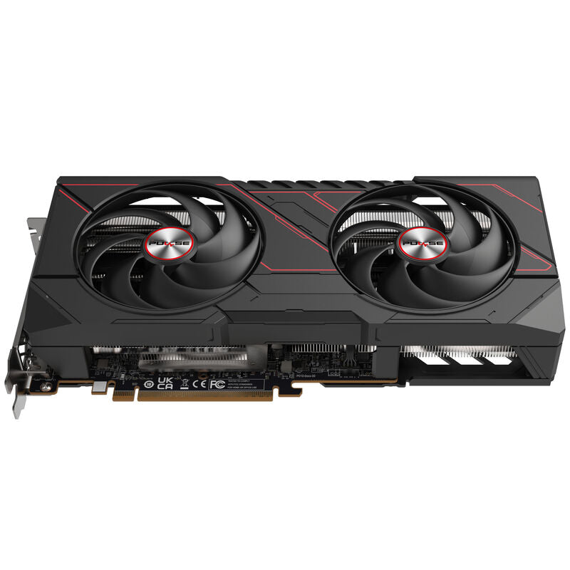 Sapphire Pulse RX 9070 Gaming grafikkort montert i PC