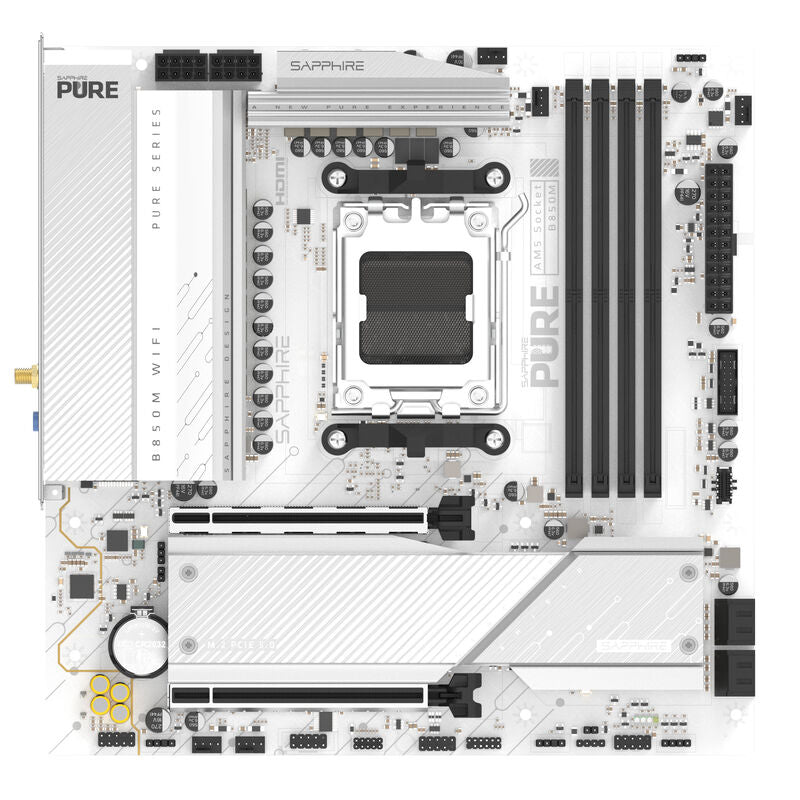 Detaljbilde av Sapphire Pure B850M WiFi hovedkort