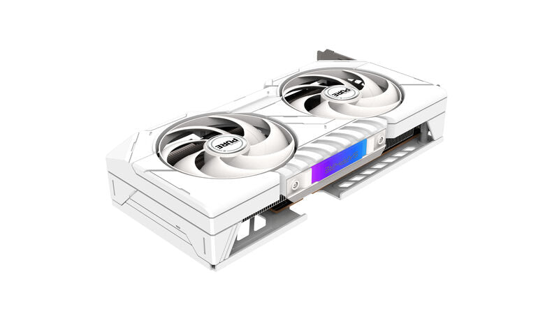 RGB-belysning på Sapphire Pure RX 9060 XT Gaming OC grafikkort