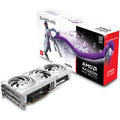 Sapphire Pure RX 9070 Gaming OC grafikkort hvit forfra