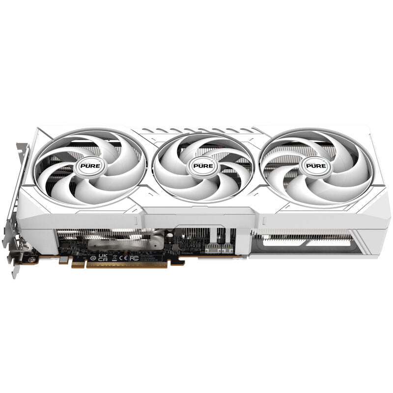 Montert Sapphire Pure RX 9070 XT Gaming OC grafikkort i PC
