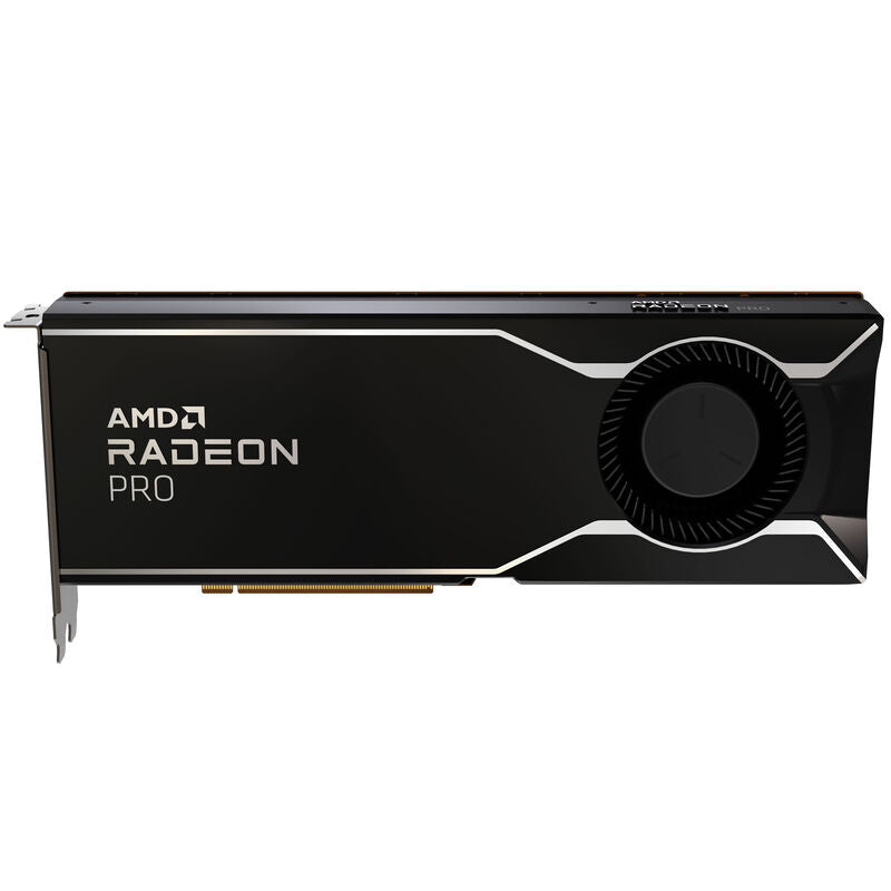 Montert Sapphire Radeon AI Pro R9700 grafikkort i PC
