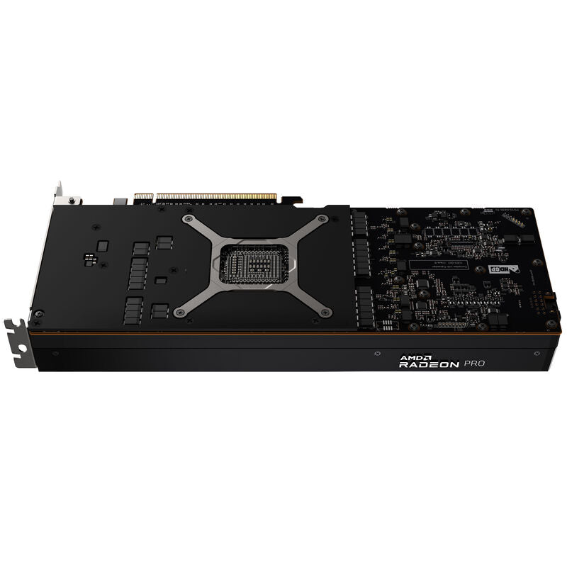 Sapphire Radeon AI Pro R9700 grafikkort sideprofil