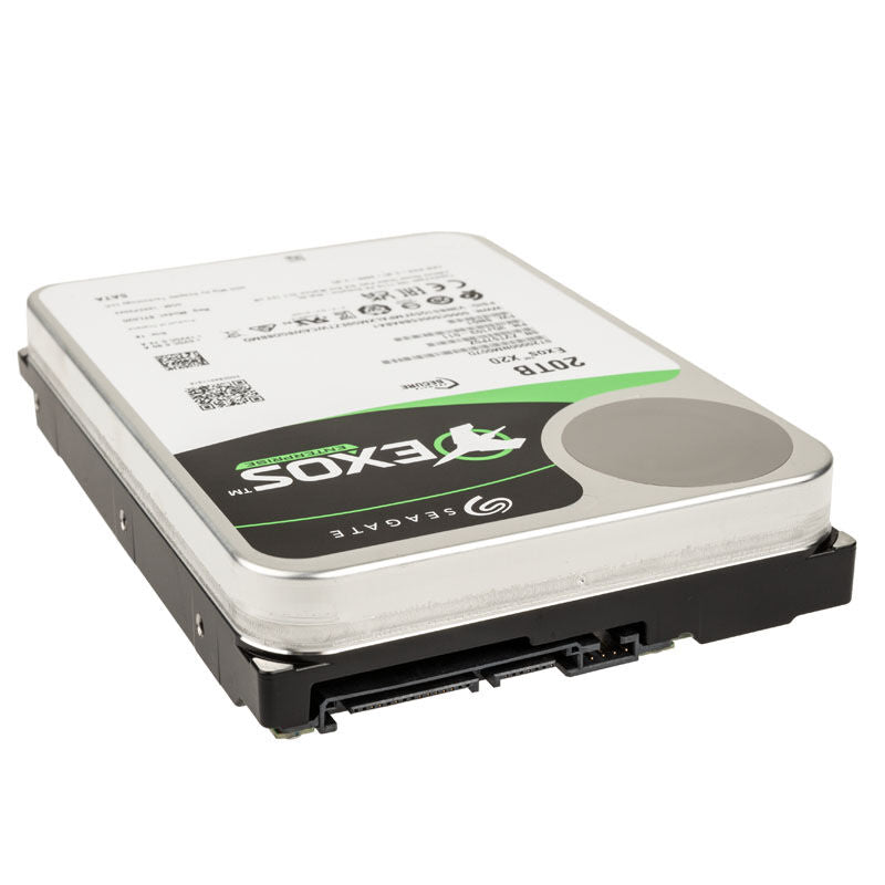 Seagate Exos X20 3,5" harddisk 20 TB SATA 7200 RPM bakside
