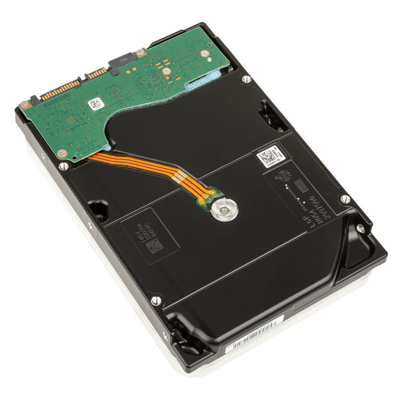 Detalj av Seagate Exos X20 3,5" harddisk 20 TB SATA 7200 RPM
