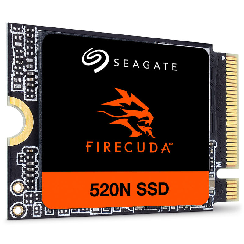 Seagate FireCuda 520N NVMe SSD 2 TB PCIe 4.0 M.2 2230 forfra