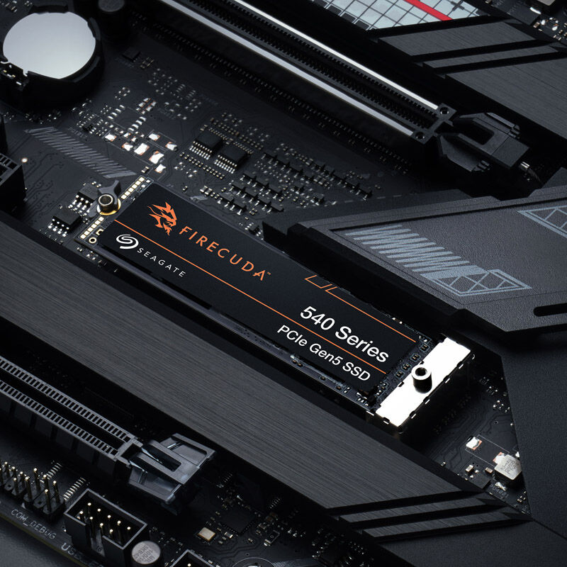 Seagate FireCuda 540 NVMe SSD 2 TB PCIe 5.0 frontprofil