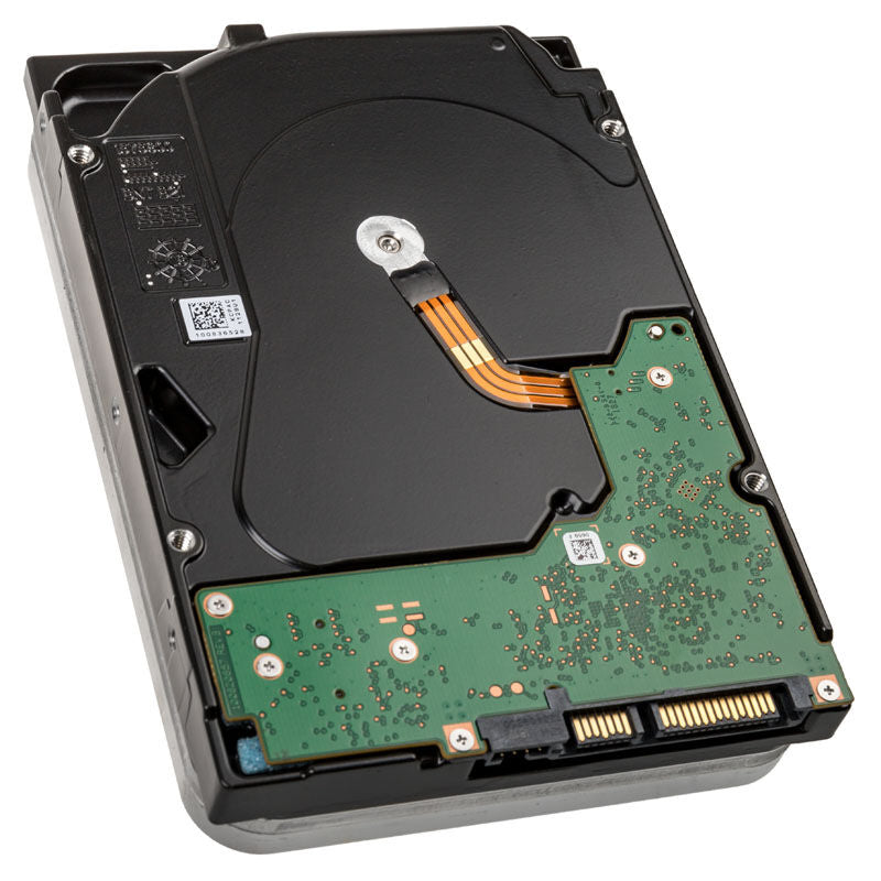 Nærbilde av Seagate IronWolf NAS harddisk 12 TB