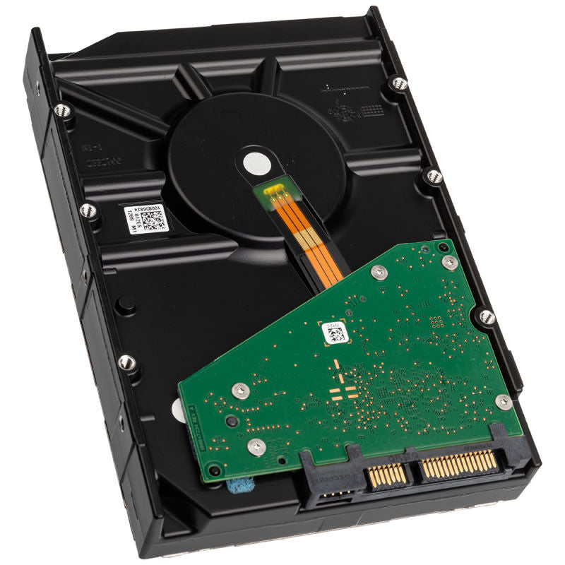 Seagate IronWolf NAS harddisk 8 TB 3,5" SATA nærbilde av etikett