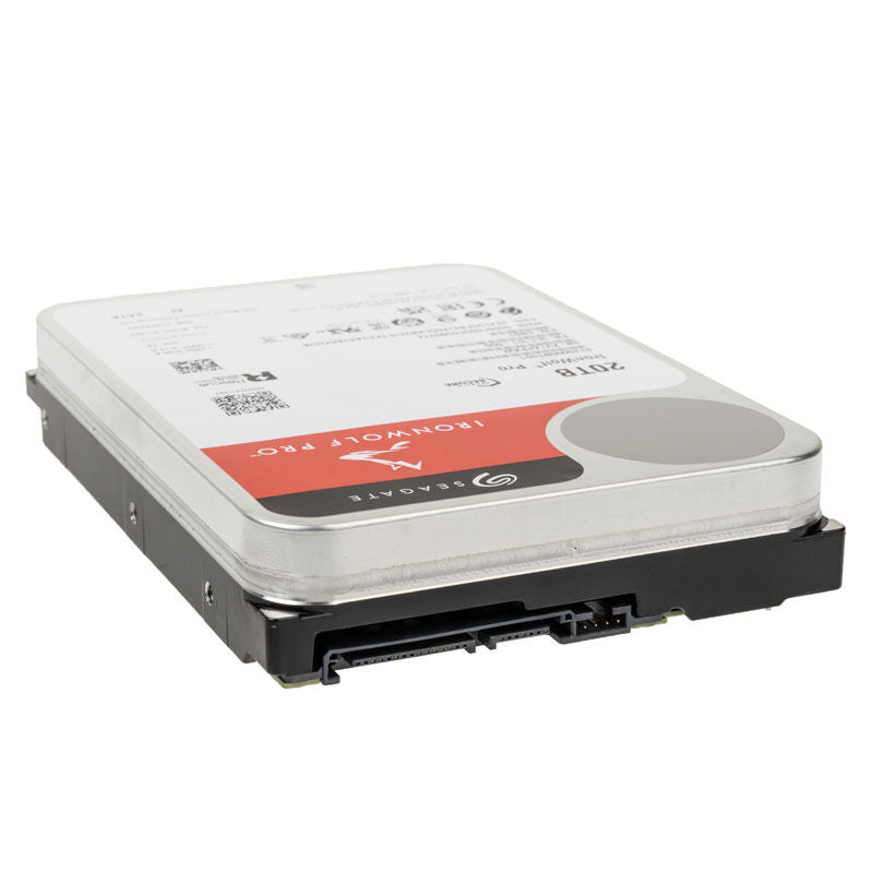 Seagate IronWolf Pro 20 TB NAS harddisk bakside