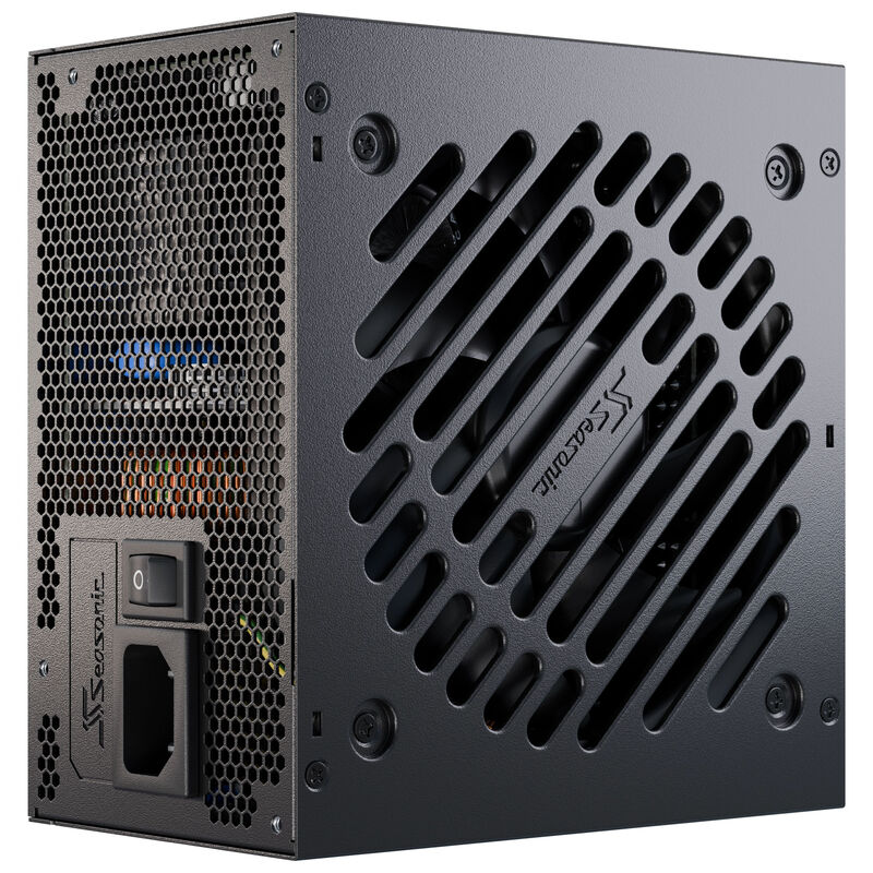 Seasonic Core GX strømforsyning 850 W ATX 3.1 80 PLUS Gold svart forfra