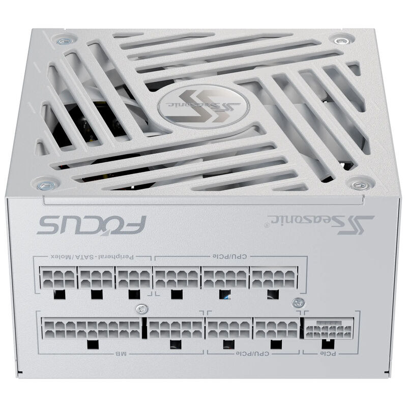 Seasonic Focus GX strømforsyning 1000 W 80 PLUS Gold hvit montert i PC