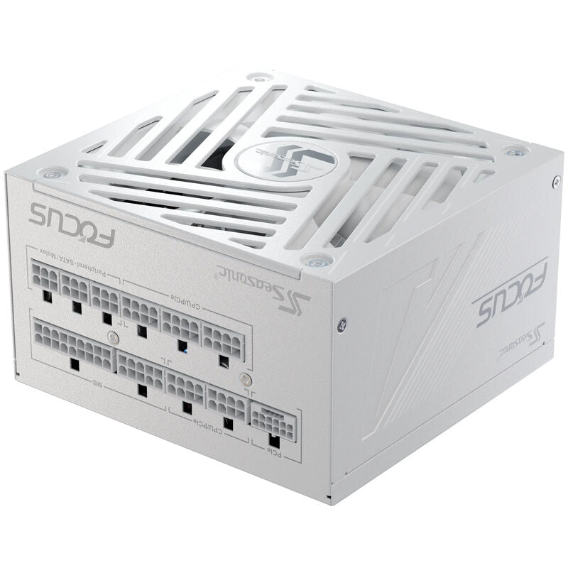 Detaljbilde av Seasonic Focus GX strømforsyning 850 W hvit