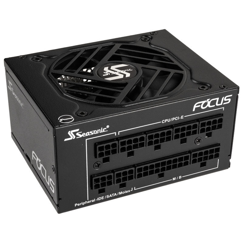 Seasonic Focus SGX strømforsyning 750 W SFX 80 PLUS Gold detalj av vifte