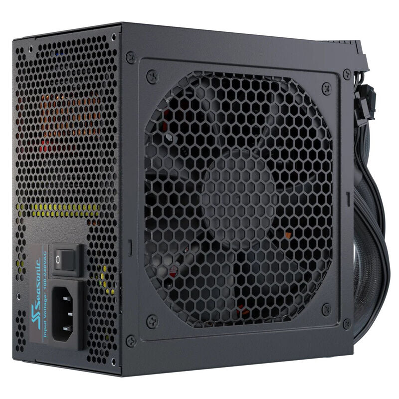 Seasonic G12 GM strømforsyning semi-modulær svart bakside