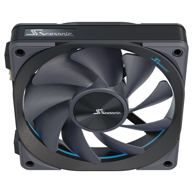 Seasonic MagFlow 1225 PWM vifte 120 mm detalj av magnetisk tilkobling