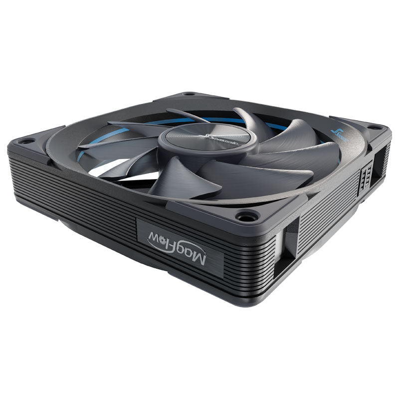 Seasonic MagFlow 1225 PWM vifte 120 mm 3-pakning svart - Seasonic