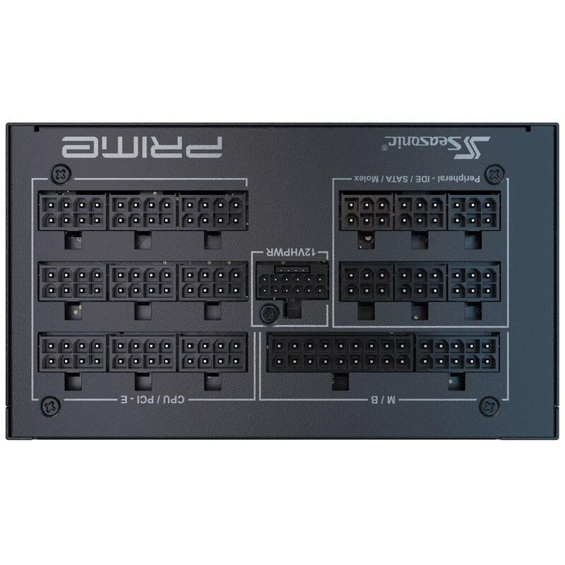 Seasonic Prime TX-1300 strømforsyning med kabler