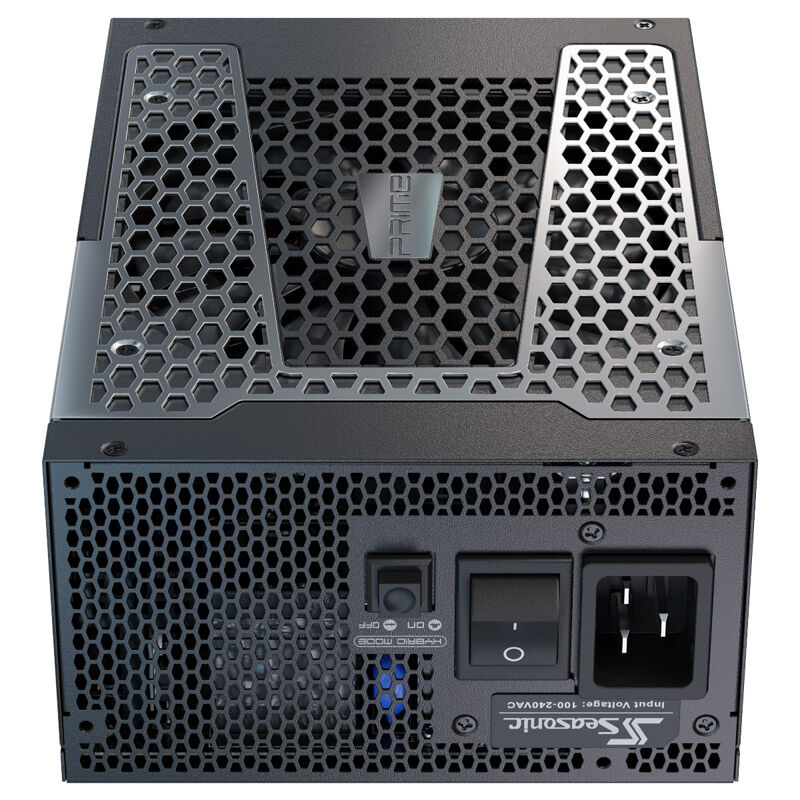 Nærbilde av Seasonic Prime TX-1300 ventilator