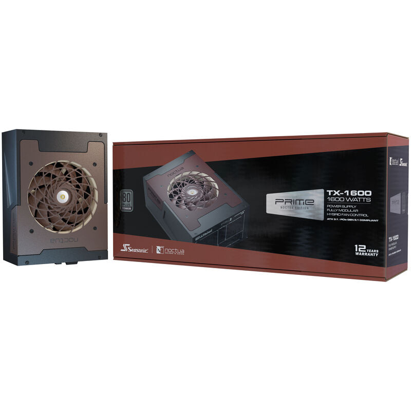 Seasonic Prime TX-1600 Noctua Edition emballasje